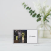 American Gothic Halloween Visitenkarte (Stehend Vorderseite)