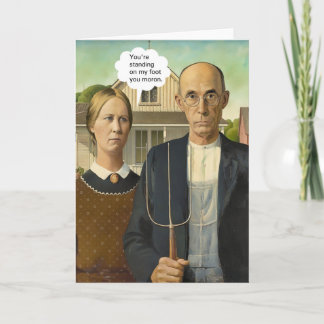American Gothic Karte