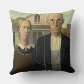 American Gothic Kissen (Rückseite)