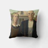 American Gothic Kissen (Rückseite)