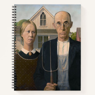 American Gothic: Ländliches Leben Armer ländlicher Notizblock