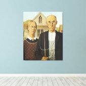 American Gothic Leinwanddruck (Insitu (Holzboden))
