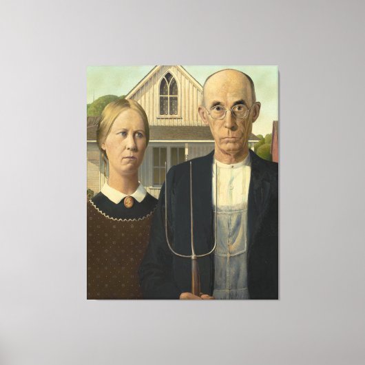 American Gothic Leinwanddruck (Vorderseite)