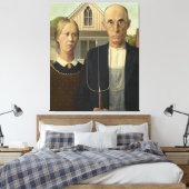 American Gothic Leinwanddruck (Insitu (Schlafzimmer))