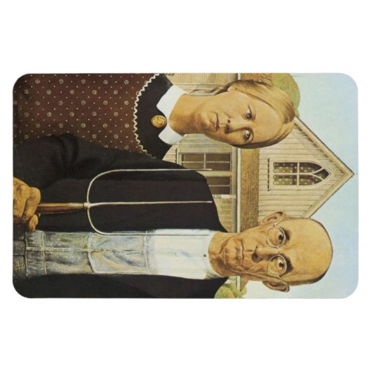 American Gothic Magnet (Horizontal)