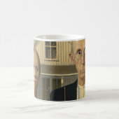 American Gothic Painting Kaffeetasse (Mittel)