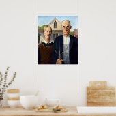 American Gothic Poster (Küche)