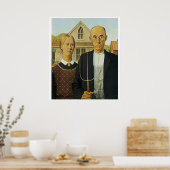 American Gothic Poster (Küche)