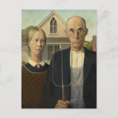 American Gothic Postkarte (Vorderseite)