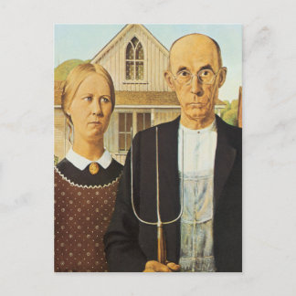 American Gothic Postkarte