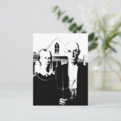 American Gothic Postkarte (Stehend Vorderseite)