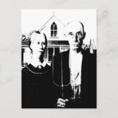 American Gothic Postkarte (Vorderseite)
