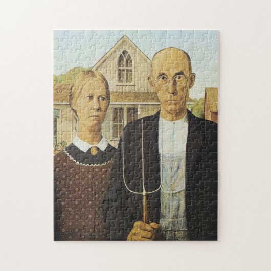 American Gothic Puzzle (Vertikal)