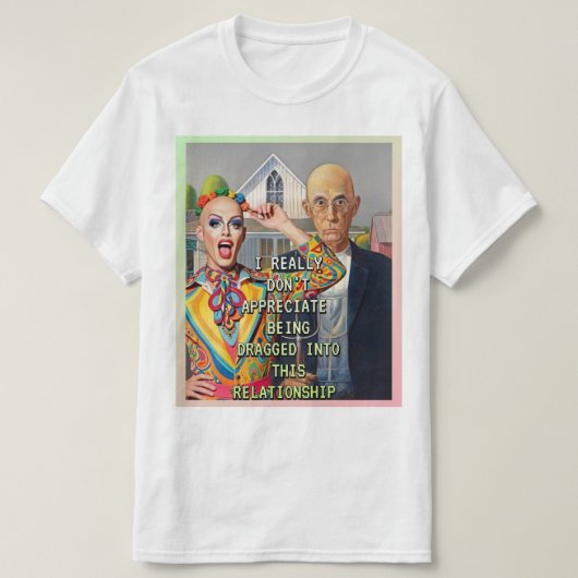 AMERICAN GOTHIC REVISITED T-Shirt (Design vorne)