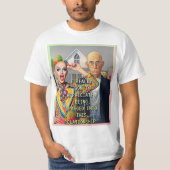AMERICAN GOTHIC REVISITED T-Shirt (Vorderseite)