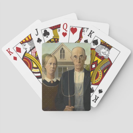 American Gothic Spielkarten (Rückseite)