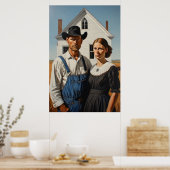 American Gothic Teil Zwei Poster (Küche)