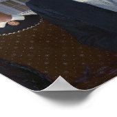 American Gothic - toothpaste tube squeezing Poster (Ecke)