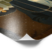 American Gothic von Grant Wood Fotodruck (Ecke)