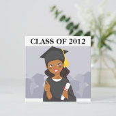 American Graduate Einladung (Stehend Vorderseite)