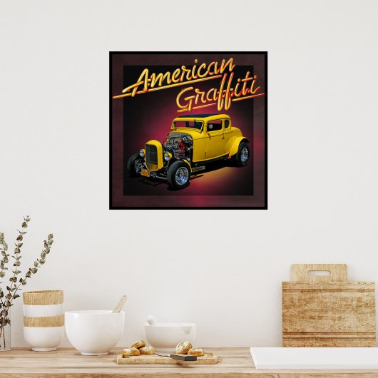 American Graffiti Poster (Küche)