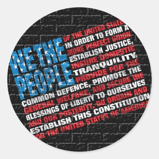 American Graffiti Runder Aufkleber (Vorderseite)