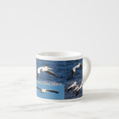 American Great White Pelican Espresso Tasse (Vorderseite Rechts)
