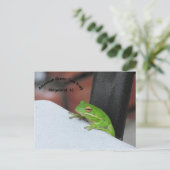 American Green Treefrog Postcard Postkarte (Stehend Vorderseite)