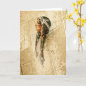 American Greeting Card Karte (Gelbe Blume)