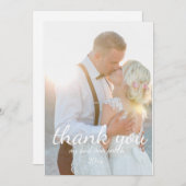 American Greetings Wedding Danke Cards (Vorne/Hinten)