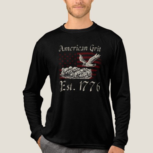 American Grit 1776 Skulls Tee (Vorderseite)