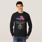 American Groots with Irish Roots - Irland T-Shirt (Vorne ganz)