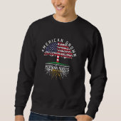 American Groots with Persian Roots - Persia USA Fl Sweatshirt (Vorderseite)