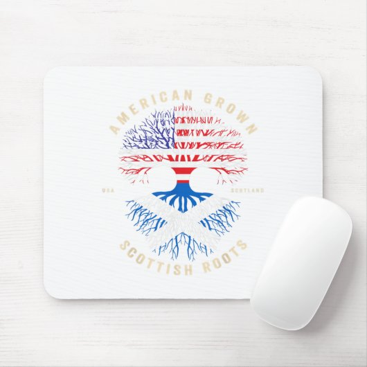 American Groots with Scottish Roots - The My DNA S Mousepad (Mit Mouse)