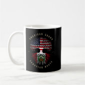 American Grow Peruvian Roots Peru Flag Kaffeetasse (Links)