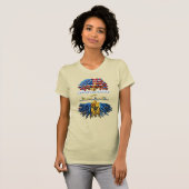 American Grown - Bajan Roots Womens T - Shirt (Vorne ganz)