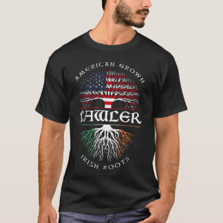 American Grown Irish Roots LAWLER T-Shirt