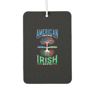 American Grown Irish Roots St Patricks Day Green Autolufterfrischer