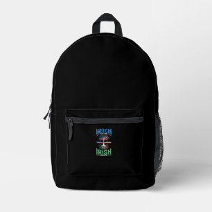 American Grown Irish Roots St Patricks Day Green Bedruckter Rucksack
