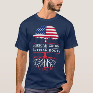 American Grown mit Austrian Roots Austria Premiu T-Shirt
