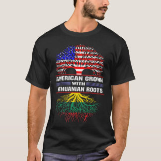 American Grown mit litauischem Roots-T - Shirt