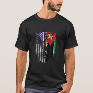 American Grown Mosambik Roots USA Mosambik Fla T-Shirt