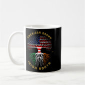 American Grown With Irish Roots Tree Usa Ireland F Kaffeetasse (Links)