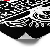 American Grown With Viking Roots Us Flag Tree Men Poster (Ecke)