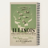 American Guide Series Volume on Illinois. Notizblock (Rückseite)