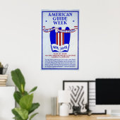 American Guide Week WPA Writer Poster (Heimbüro)