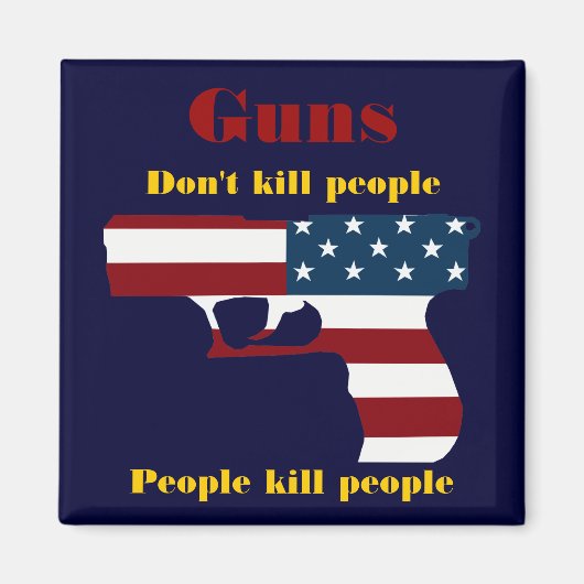 American Gun Magnet (Vorne)
