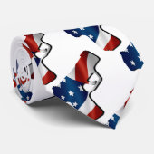 American Gun Neck Tie Krawatte (Gerollt)