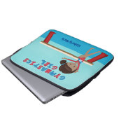 American Gymnastics Girl Niedlich Custom Laptopschutzhülle (Vorne Knopf)