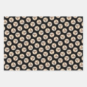 American Hairless Terrier Tan Painting Dog Art Geschenkpapier Set (Vorderseite 3)